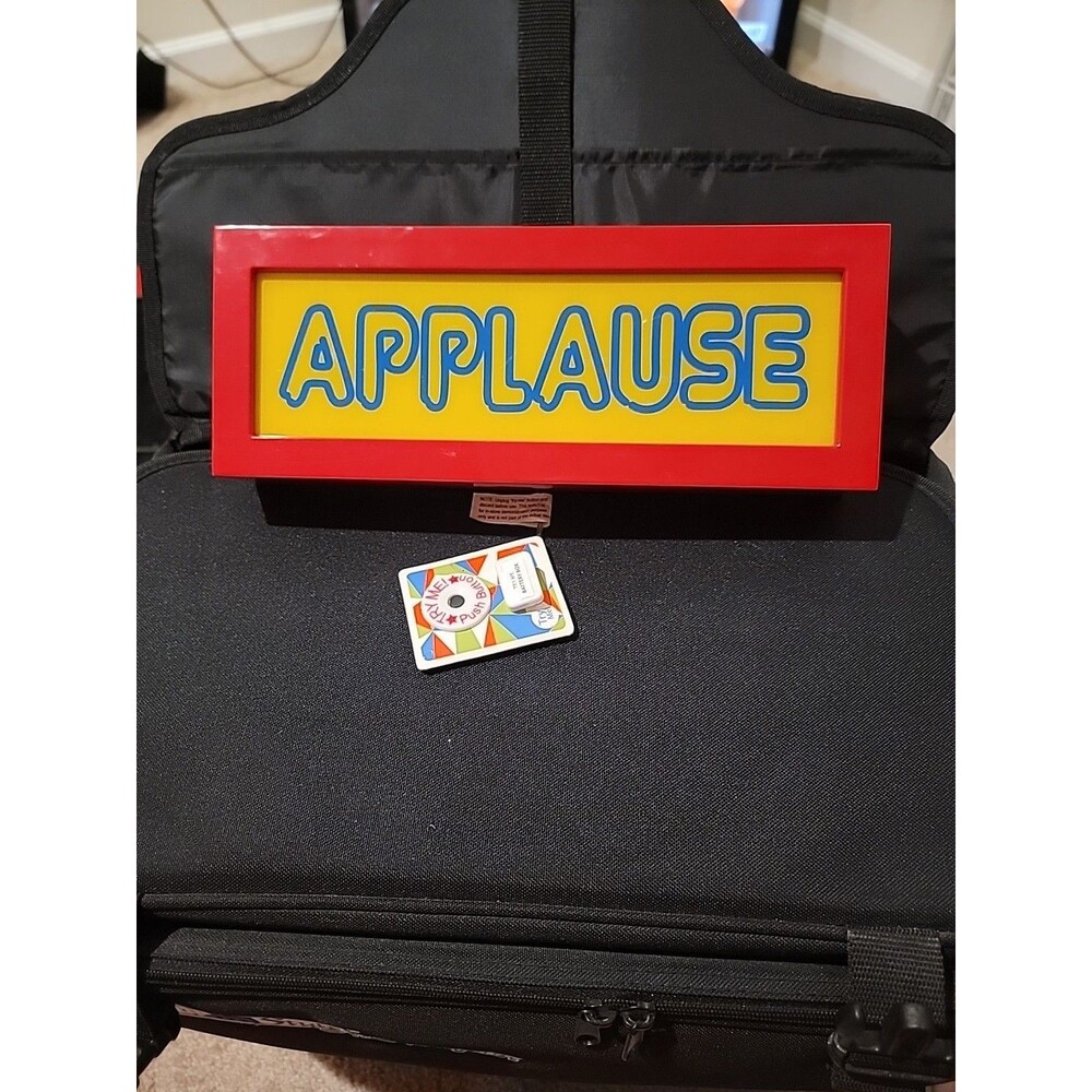 New Vintage Light Up Applause Sign Works Great Very Nice 12in By 4½in